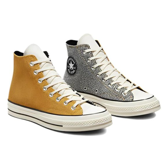 Converse Shoes - Converse Chuck 70 Hi Workwear in Burnt Honey, Egret, and Black